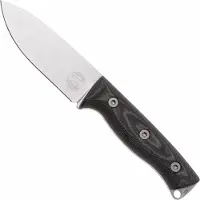 White River Knives Ursus Cub UR35-LBO CPM MagnaCut, OD-Green Linnen Micarta faca de bushcraft, bainha de Kydex com pederneira