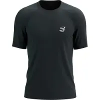 Compressport - Vestuário trail corrida - Performance SS Tshirt M Black para Homem - Tamanho S - Preto