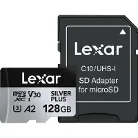 Lexar Cartão Sd High Performance Silver Plus 128gb Microsdxc Uhs-i