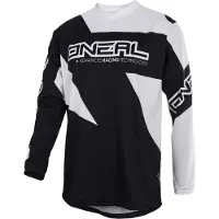 O'Neal Matrix Ridewear MX Jersey Preto/Cinzento L homens