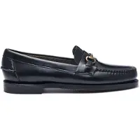 Sebago para mulher. 7001CD0 Mocassins de couro Classic Joe preto (40), Plano, Nenhum, Casual, Sapatos de Festa, Clássico