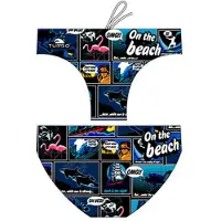 Turbo Slip De Banho New Comic Waterpolo
