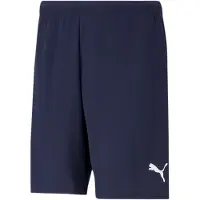 Puma Calças de desporto 'TeamRise' navy / branco