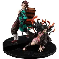 Megahouse Figura Kamado Tanjiro E Nezuko Da Série Precious G.e.m Matador De Demônios 17 Cm