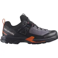 Salomon - Calçado caminhada mulher - X Ultra Alpine GTX W Nine Iron/Black/Red Orange para Mulher - Tamanho 36 - Preto