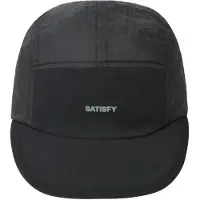 Satisfy - Vestuário trail corrida - Rippy Trail Cap Black para Homem - Nylon - Preto