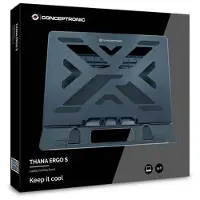 Conceptronic Base De Refrigeração Para Laptop Thana03b Ergo 15.6´´