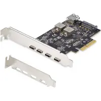 StarTech.com Placa De Expansão Pci-e Ps4c3ia3-usb-c-card