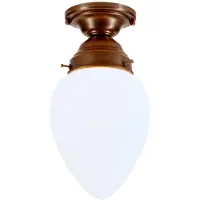 BERLINER MESSINGLAMP Bill - um candeeiro de teto feito de latão de Berlim