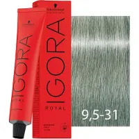 Schwarzkopf Profissional Igora Royal - tintura permanente com fórmula inovadora, 60ml 9.5-31 | Menta pastel