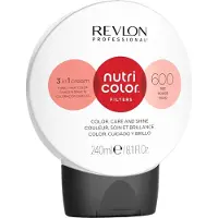 Revlon Nutri Color Filters Fashion 600 Vermelho Coloração Semipermanente 240ml