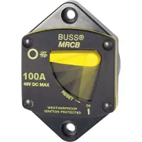 Blue Sea Systems Interruptor De Circuito Térmico Série 187 100a