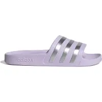 Adidas Originals Sapato aberto 'ADILETTE AQUA' roxo / prata