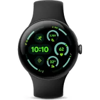 Google Pixel Watch 3 - Smartwatch - 45mm Ecrã Actua - Preto