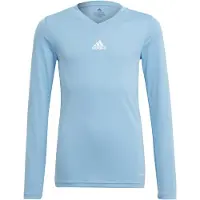 Adidas Camisa funcionais azul claro / branco