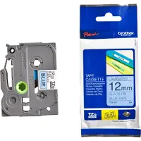 Brother TZe-531 fita 12mm texto preto sobre azul (8M)