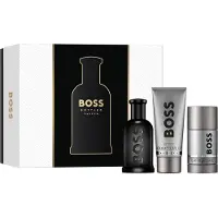 HUGO BOSS Boss Bottled Parfum Uomo 100 ml + Deostick 75 ml + Gel Doccia 100 ml — Cofanetto Profumo