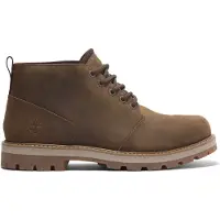 Timberland para homem. TB0A69TWEM61 Britton Road Mid botas chukka em pele castanho (43), Couro, Marrom, Plano, Cordão, Casual, Sustentável