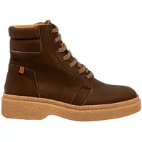 El naturalista para mulher. 2590011FE005_0G3 Botins em pele N5900 Arpea verde -Altura do salto 4,5cm (36), Couro, 3 a 5cm, Zíper, Casual