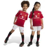 Adidas Minikit Principal 24/25 do Manchester United – Criança