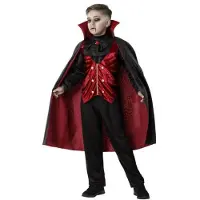 Atosa Fantasia De Menino Vampiro