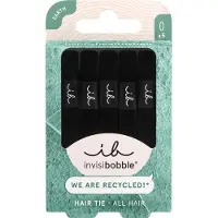 Invisibobble Elastico Capelli Nero 5 Pezzi — Elastico per capelli