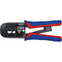 Knipex Alicate De Crimpagem Para Plugues Ocidentais 190 Mm