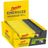 Powerbar Caixa De Barras Energéticas Energize Advanced Chocolate De Avelã 55g 15 Unidades