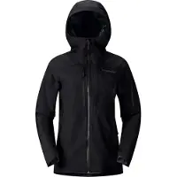 Norrøna - Casacos ski mulher - Lofoten Gore-Tex Insulated Jacket W Caviar Black para Mulher - Tamanho XS - Preto
