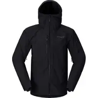 Norrøna - Casacos ski - Lofoten Gore-Tex Insulated Jacket M Caviar Black para Homem - Tamanho XL - Preto