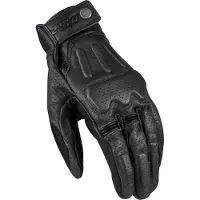 Ls2 Textil Luvas De Couro Perfurado Rust