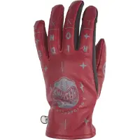 Helstons Luvas De Couro Para Mulher Grafic