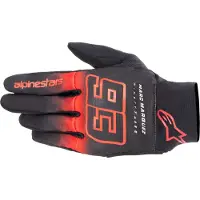 Alpinestars Aragão Luvas Preto/Cinzento/Vermelho XL