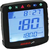 Koso North America Xr-S 01 Cockpit C/ LUZ ÓLEO E P. NEUTRO