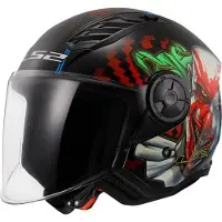 LS2 Capacete Aberto Of616 Airflow Ii Happy Dreams