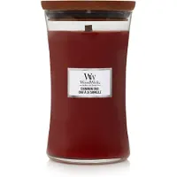 Woodwick Vaso Cinnamon Chai (Canela Chai) - Vela Perfumada - 609,5 g