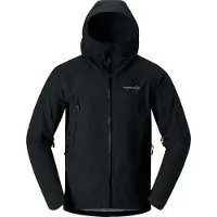 Norrøna - Vestuário caminhada - Falketind Gore-Tex Jacket M Caviar Black para Homem - Tamanho M - Preto
