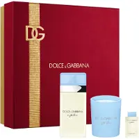 Dolce&Gabbana Light Blue Set (edt/50ml + candle/80g + edt/mini/4.5ml)
