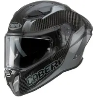 Caberg Drift Evo II Carbon Nova Capacete Integral Carbono/Cinzento M unissexo preto