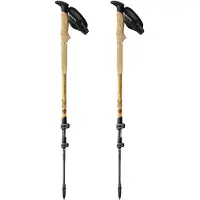Guidetti - Bastões caminhada / trekking - Terre de Trek Light MK2 para Unissexo - Castanho