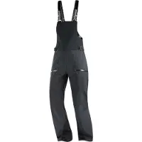Salomon - Calças ski mulher - Absolute Bib W Deep Black para Mulher - Tamanho L - Preto