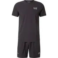 EA7 para homem. 8NPV03_PNDDZ Ventus7 Travel Pack preto (L), Casual, Esportivo, Multisport, Poliéster, Manga curta
