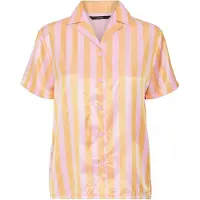 Vero Moda Blusa 'Vikitika' laranja / rosa claro