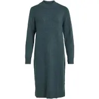 Vila Vestido Midi De Manga Comprida Ril