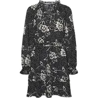 Vero Moda Vestido 'TILDA' preto / branco