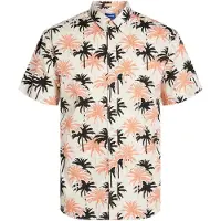 Jack & Jones Camisa De Manga Curta Joshua Aruba Aop