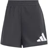 Adidas Calças de desporto 'Essentials' preto / branco