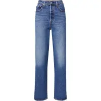 Levi's Calças de ganga 'Ribcage Straight Ankle' azul ganga