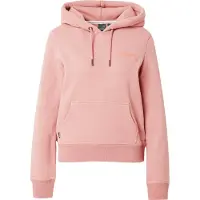 Superdry para mulher. W2012180A Sweatshirt com logótipo essencial cor-de-rosa (M), Casual, Algodão