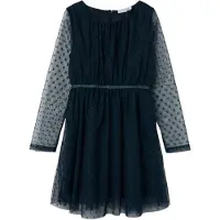 Name it Vestido Curto De Manga Comprida Vabos